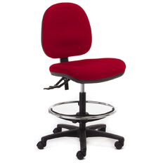 Chair Solutions Aspen Midback Tech Chair Red Mid