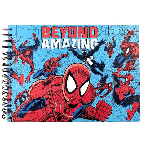 Spider-Man Sketch Book 100gsm Spiral A4