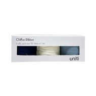 Uniti Chiffon Ribbon 3 Rolls