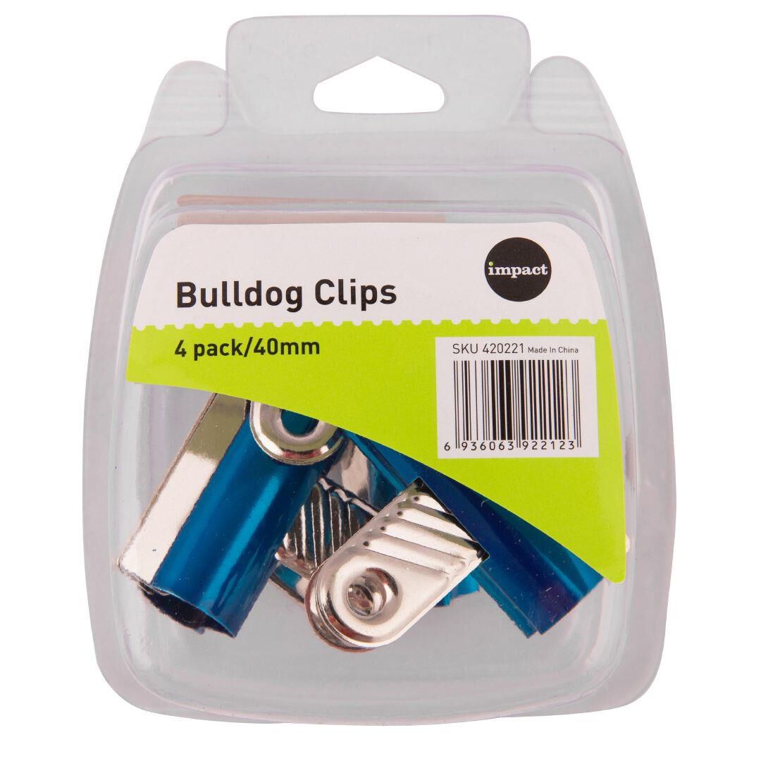 assorted bulldog clips