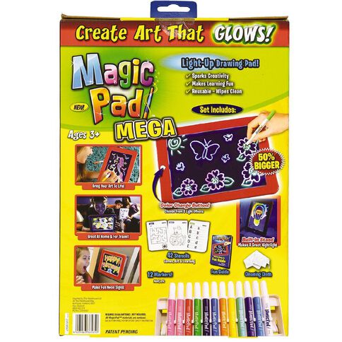 Magic Pad Mega Light-Up Drawing Pad | Warehouse Stationery, NZ