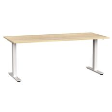 Agile Desk 1800 Atlantic Oak/White
