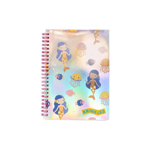 Krinkles Lined Notebook Mermaid A5