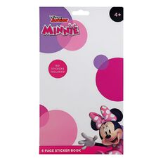 Minnie Mouse Sticker Pad 6 Pages