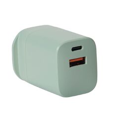 Poppy Wall Charger Moss
