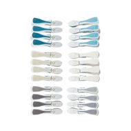 Living & Co Pegs Deluxe Spring Round Assorted 24 Pack