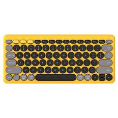 Tech.Inc Bluetooth Keyboard Yellow