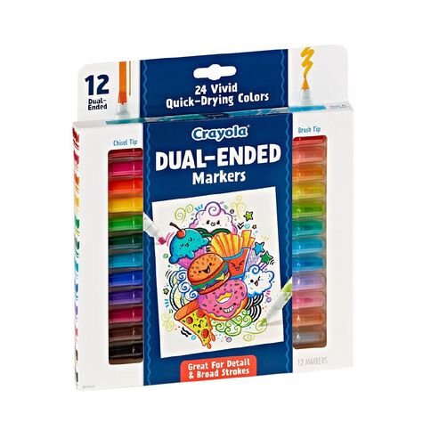 Crayola Dual-ended Markers 12 Pack