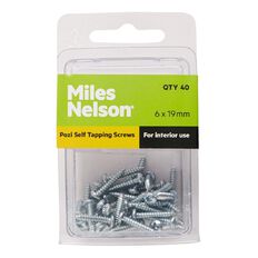 Miles Nelson Self Tapping Screws 6mm x 19mm