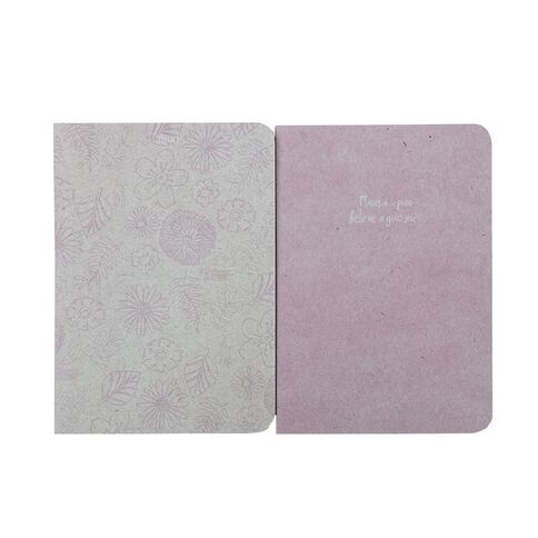 Uniti Everyday Getaway Saddles Stitch Notebook 2 Pack A6