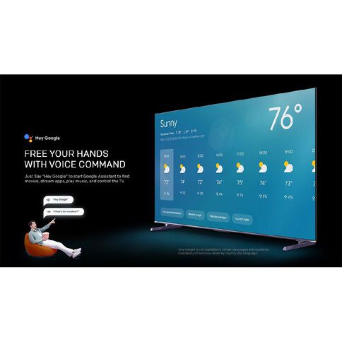 JVC 100 inch 4K Ultra HD QLED+ Google Smart TV