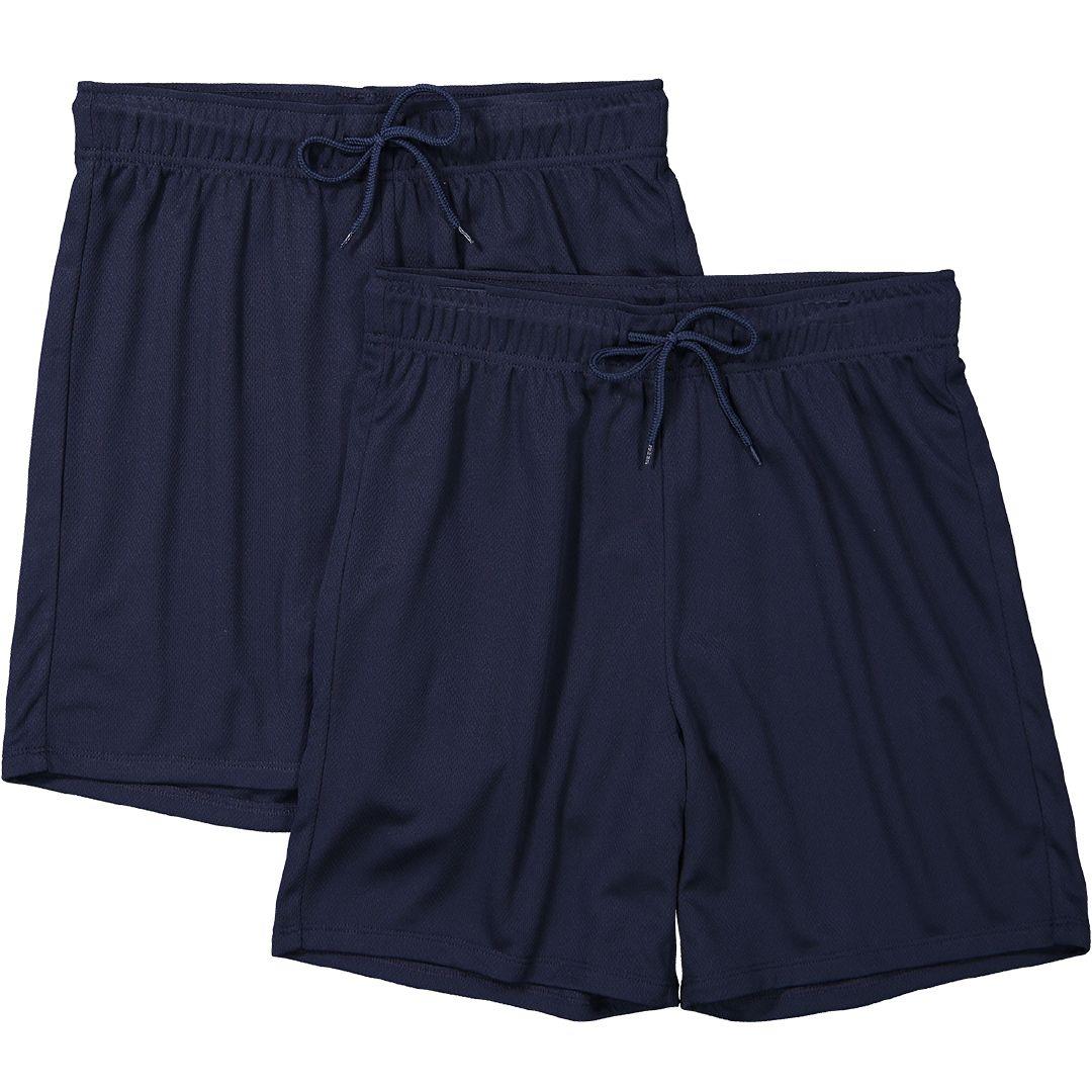 Young Original Boys' Eyelet Mesh Shorts - 2 Pack | Warehouse Stationery, NZ