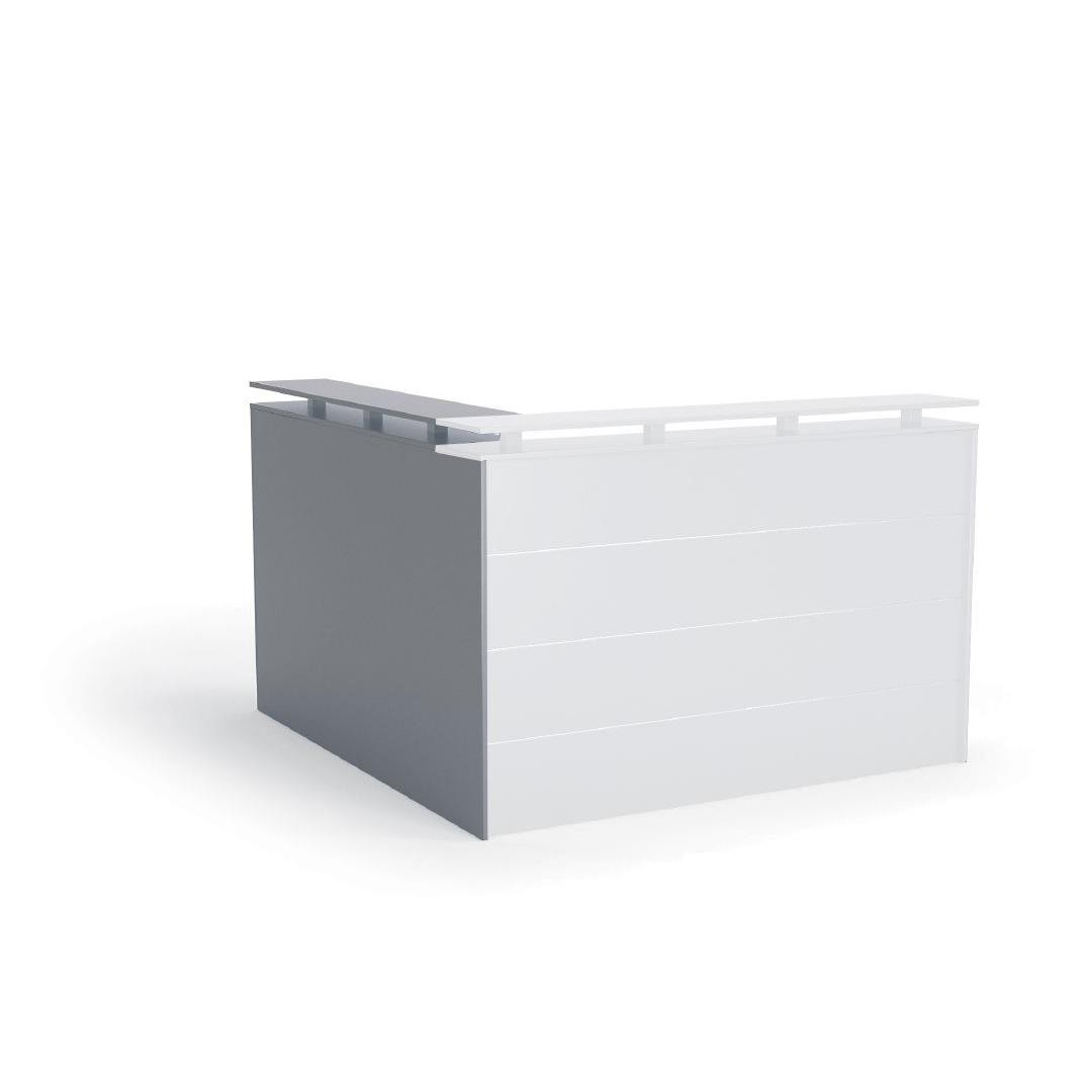 Cubit Reception Counter Return Silver Warehouse Stationery Nz