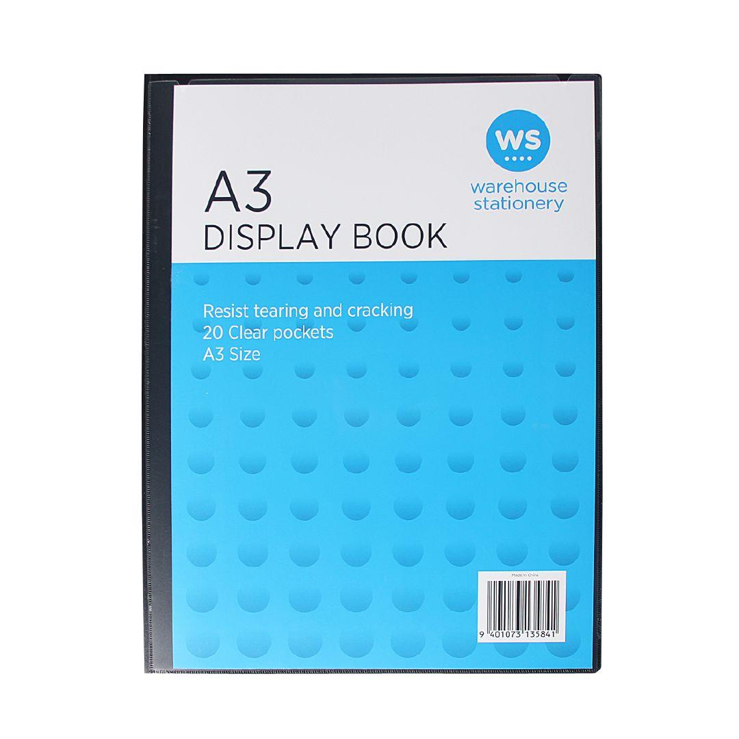 Stationery File Folder Display Book Clear Book with 20 Pockets - China Display  Book, Clearbook