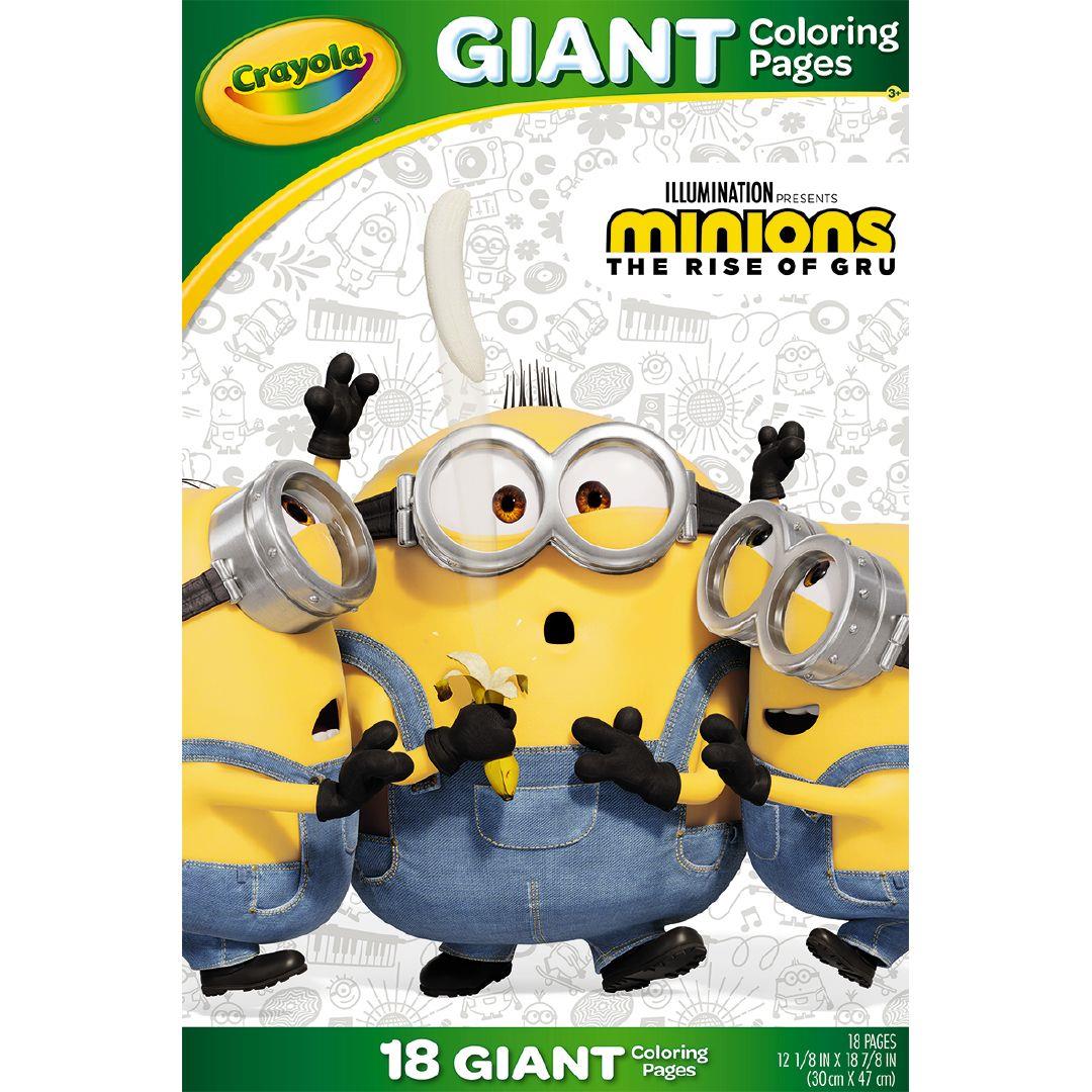 Crayola Giant Coloring Pages Minions 2 | Warehouse Stationery, NZ